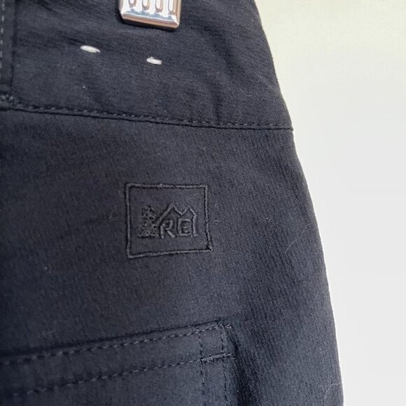 REI UPF 50+ Convertible Hiking Pants Black Size 4 Petite - Picture 7 of 8